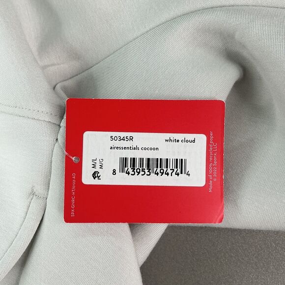 SPANX AirEssentials Cocoon Cardigan in White Cloud Size M/L NEW Athleisure Yoga - Picture 11 of 11